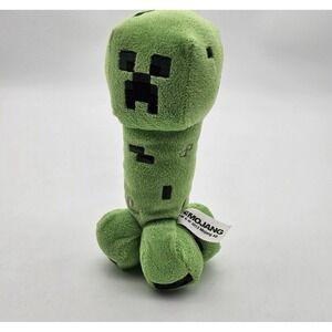 Mojang Minecraft 7" Green Creeper Stuffed Animal Plush